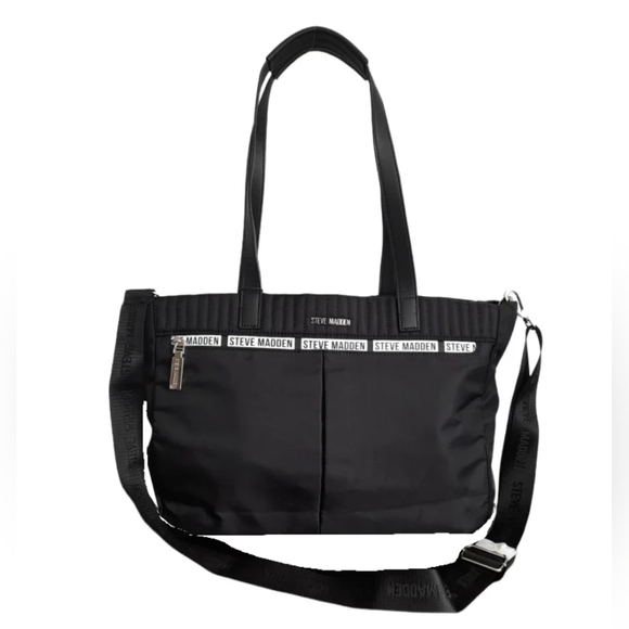 2 For $15🕶️NWOT! Steve Madden Black Bzippa Shoulder Bag! - Picture 2 of 6